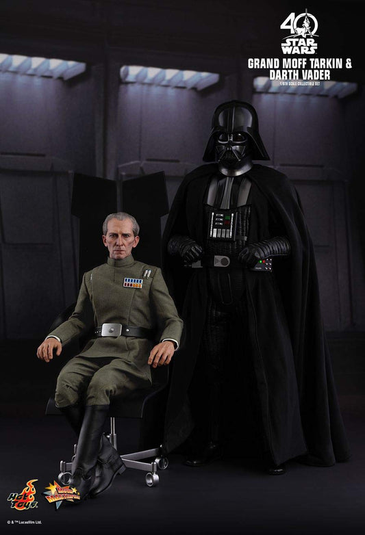 Hot Toys MMS434 - Star Wars 4 : A New Hope - Grand Moff Tarkin & Darth Vader