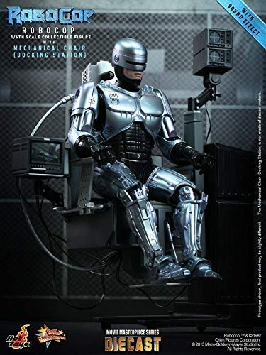 Hot Toys MMS203D05 - Robocop - Robocop With Mechanical Chair Docking Station