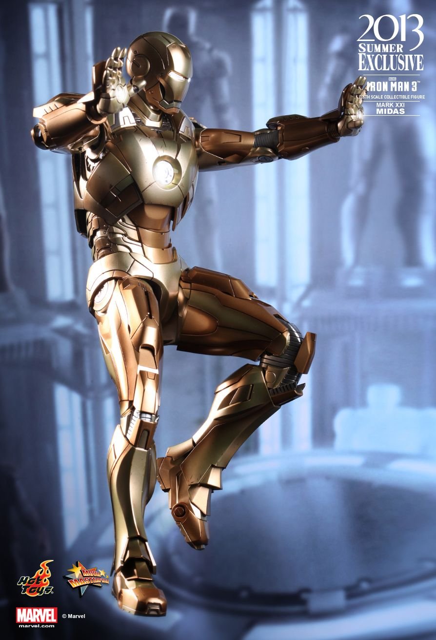 Hot Toys MMS208 - Marvel Comics - Iron Man 3 - Iron Man Midas Mark 21