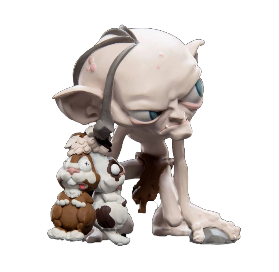 Weta Mini Epics - The Lord Of The Rings - Gollum & Rabbit