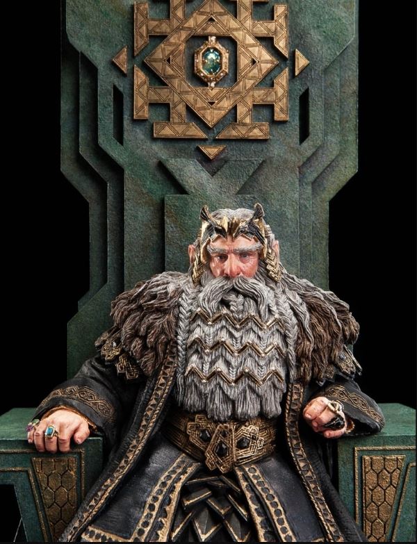 Weta - Lord Of The Rings : The Hobbit - King Thror On Throne – Captain ...