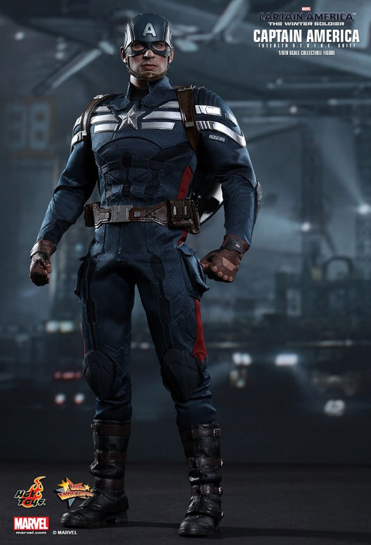 Hot Toys MMS242 - Marvel Comics - Captain America : The Winter Soldier - Captain America Stealth S.T.R.I.K.E. Suit Version