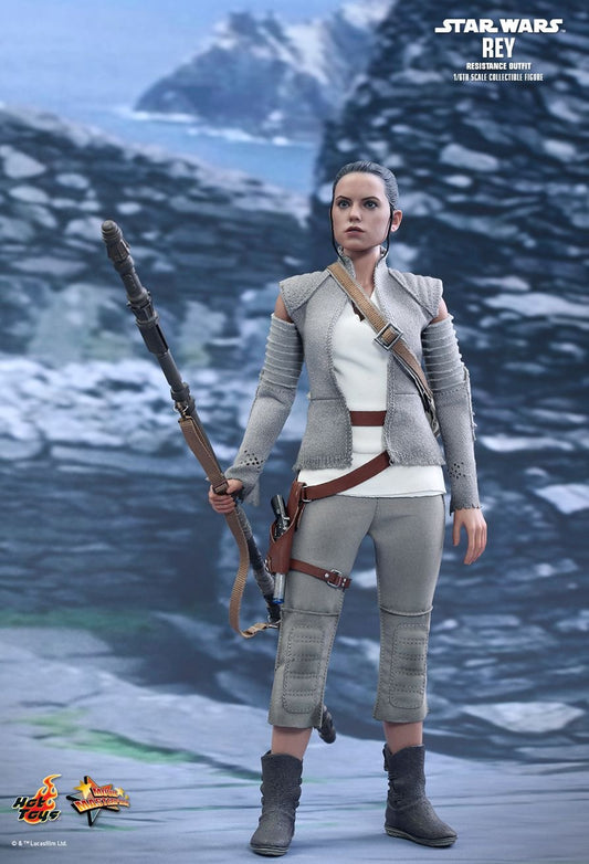 Hot Toys MMS377 - Star Wars : The Force Awakens - Rey Resistance Outfit