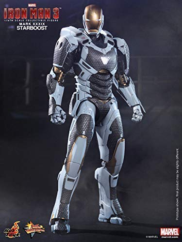 Hot Toys MMS214 - Marvel Comics - Iron Man 3 - Iron Man Starboost Mark 39