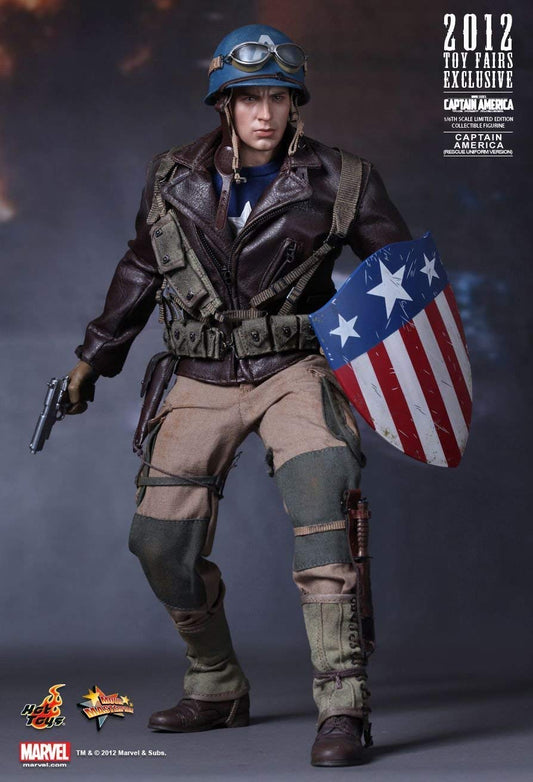 Hot Toys MMS180 - Marvel Comics - Captain America : The First Avenger - Captain America Rescue Uniform Version