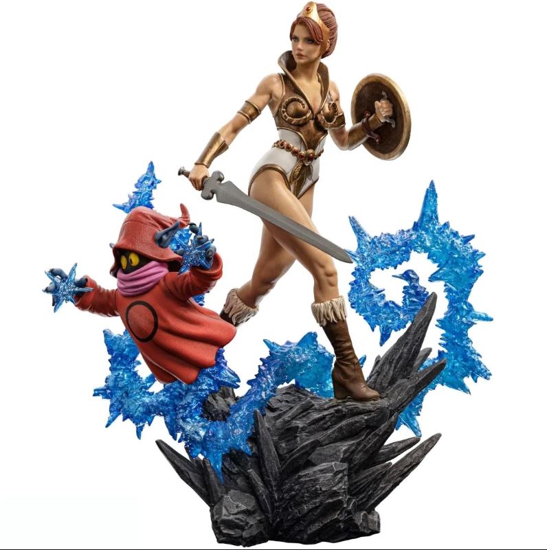 Iron Studios - Masters of the Universe - Teela & Orko