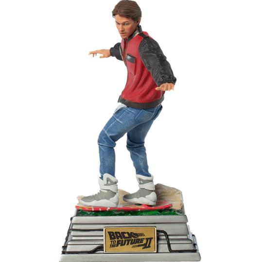 Iron Studios - Back To The Future - Marty McFly on Hoverboard