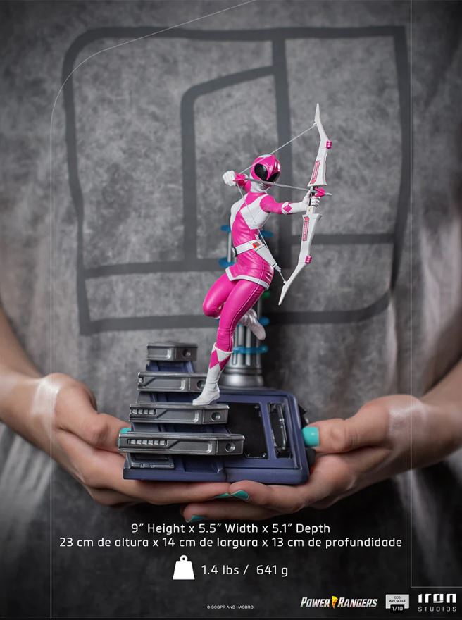 Iron Studios POWRAN46421-10 - Power Rangers - Pink Ranger