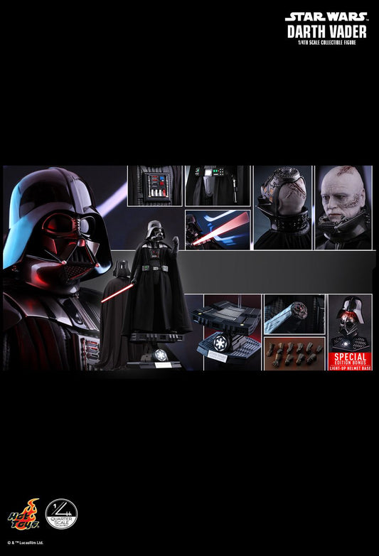 Hot Toys QS013B - Star Wars 6 : Return Of The Jedi - Darth Vader Deluxe Version