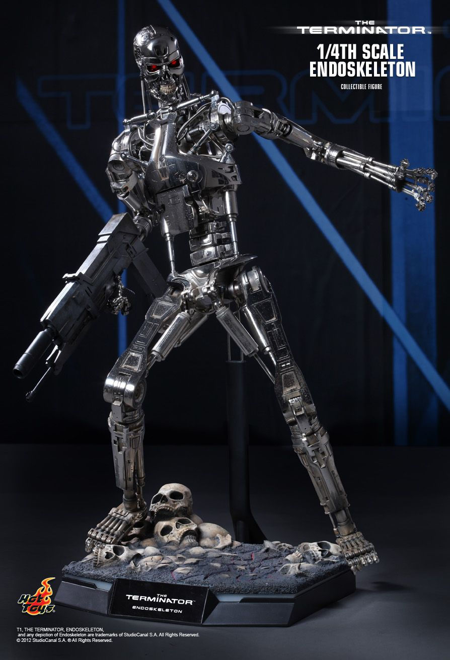 Hot Toys QS002 - The Terminator - Endoskeleton Standard Edition【Back-Order】