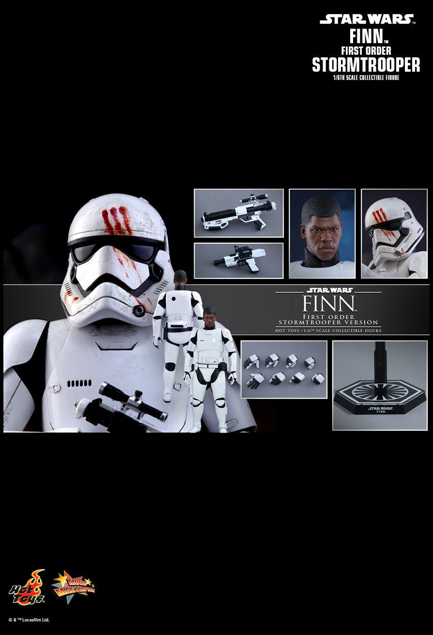 Hot Toys MMS367 - Star Wars : The Force Awakens - Finn First Order Stormtrooper Version