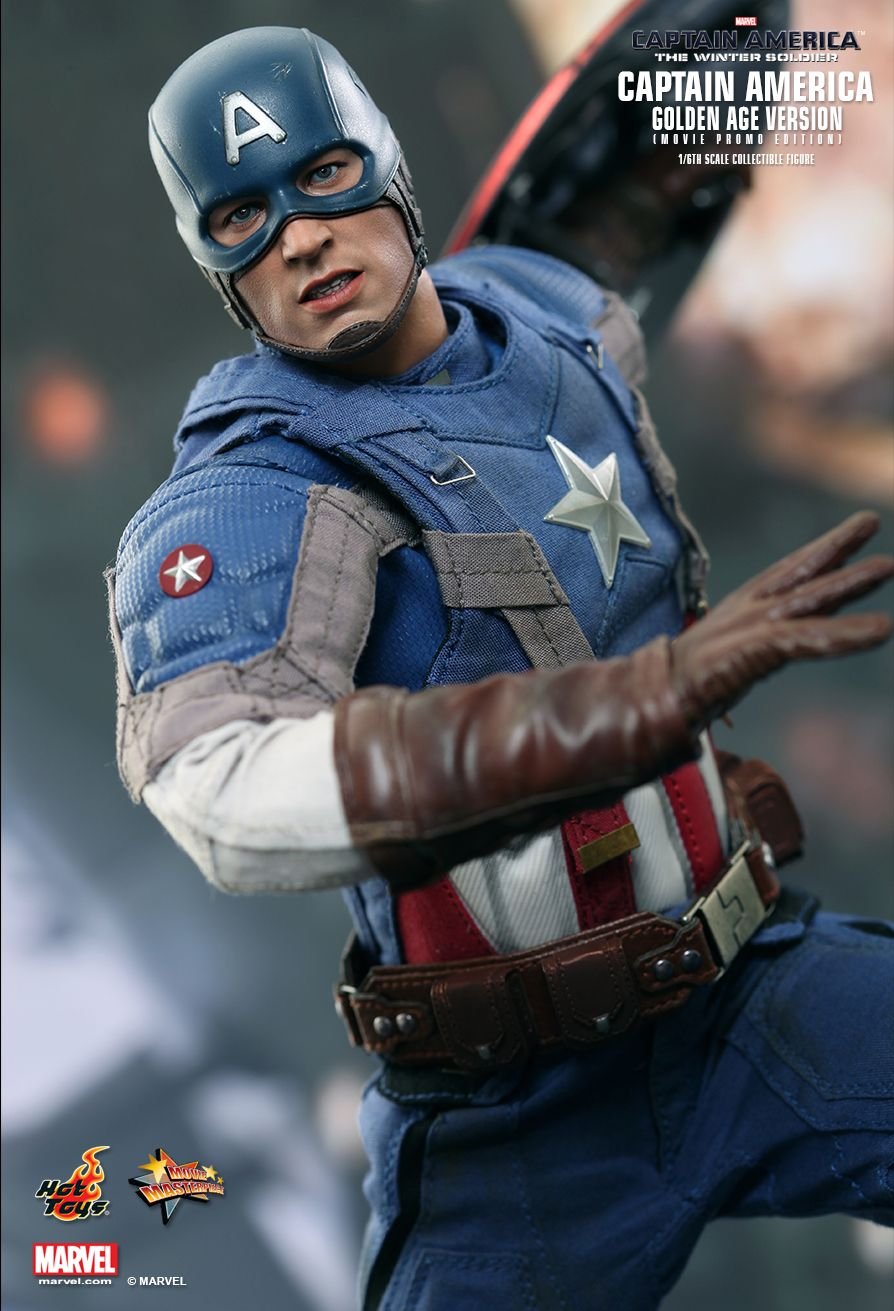 Hot Toys MMS240 - Marvel Comics - Captain America : The Winter Soldier - Captain America Golden Age Version