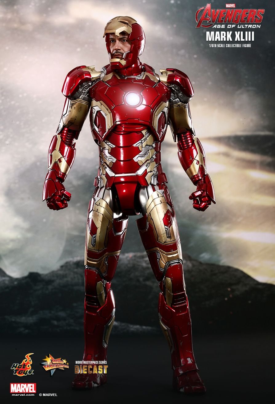 Hot Toys MMS278D09 - Marvel Comics - Avengers : Age Of Ultron - Iron Man Mark 43 Standard Version