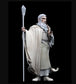 Weta Mini Epics - Lord Of The Rings - Gandalf The White With Pipe & Staff