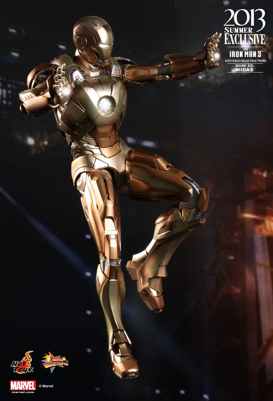 Hot Toys MMS208 - Marvel Comics - Iron Man 3 - Iron Man Midas Mark 21