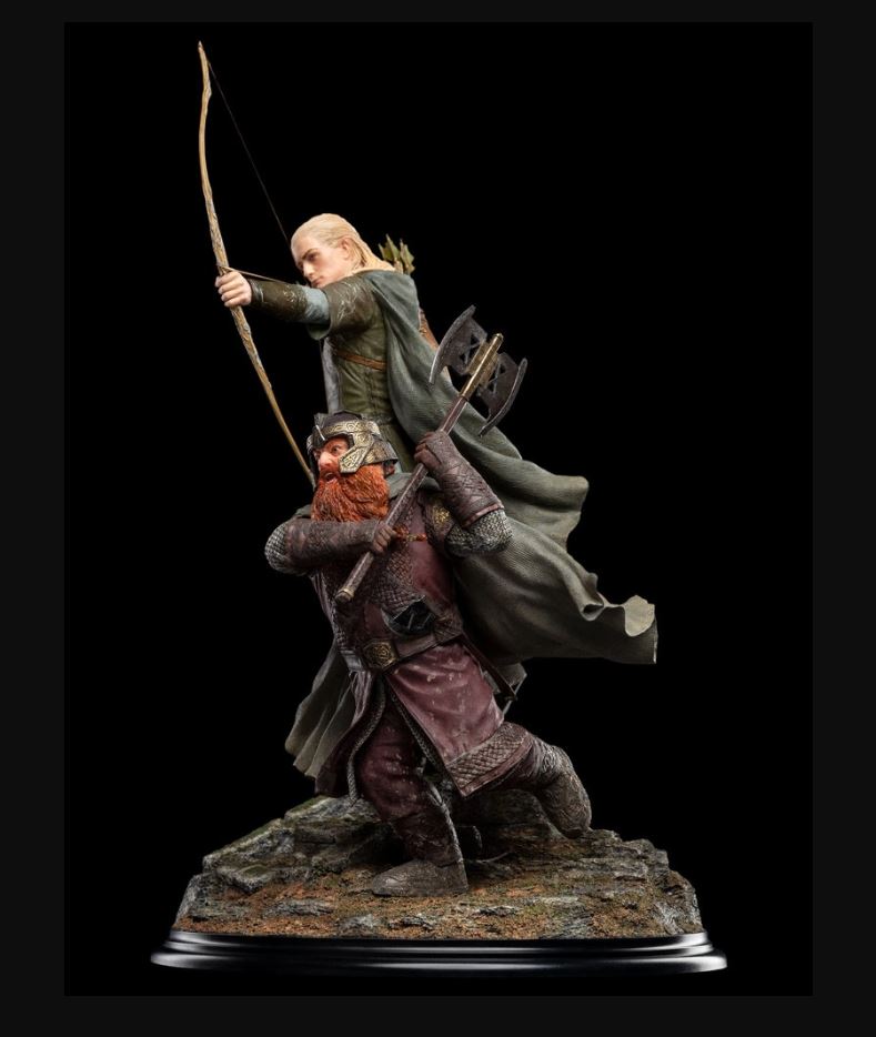 Weta - Lord Of The Rings - Legolas & Gimli At Amon Hen