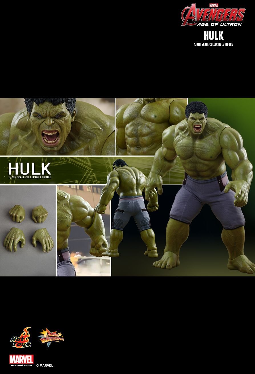 Hot Toys MMS286 - Marvel Comics - Avengers : Age Of Ultron - Hulk Standard Version