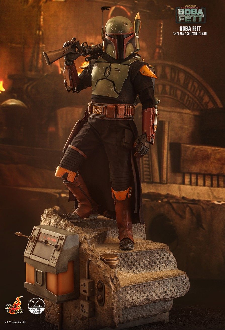 Hot Toys QS023 - Star Wars : The Book Of Boba Fett - Boba Fett Deluxe Version