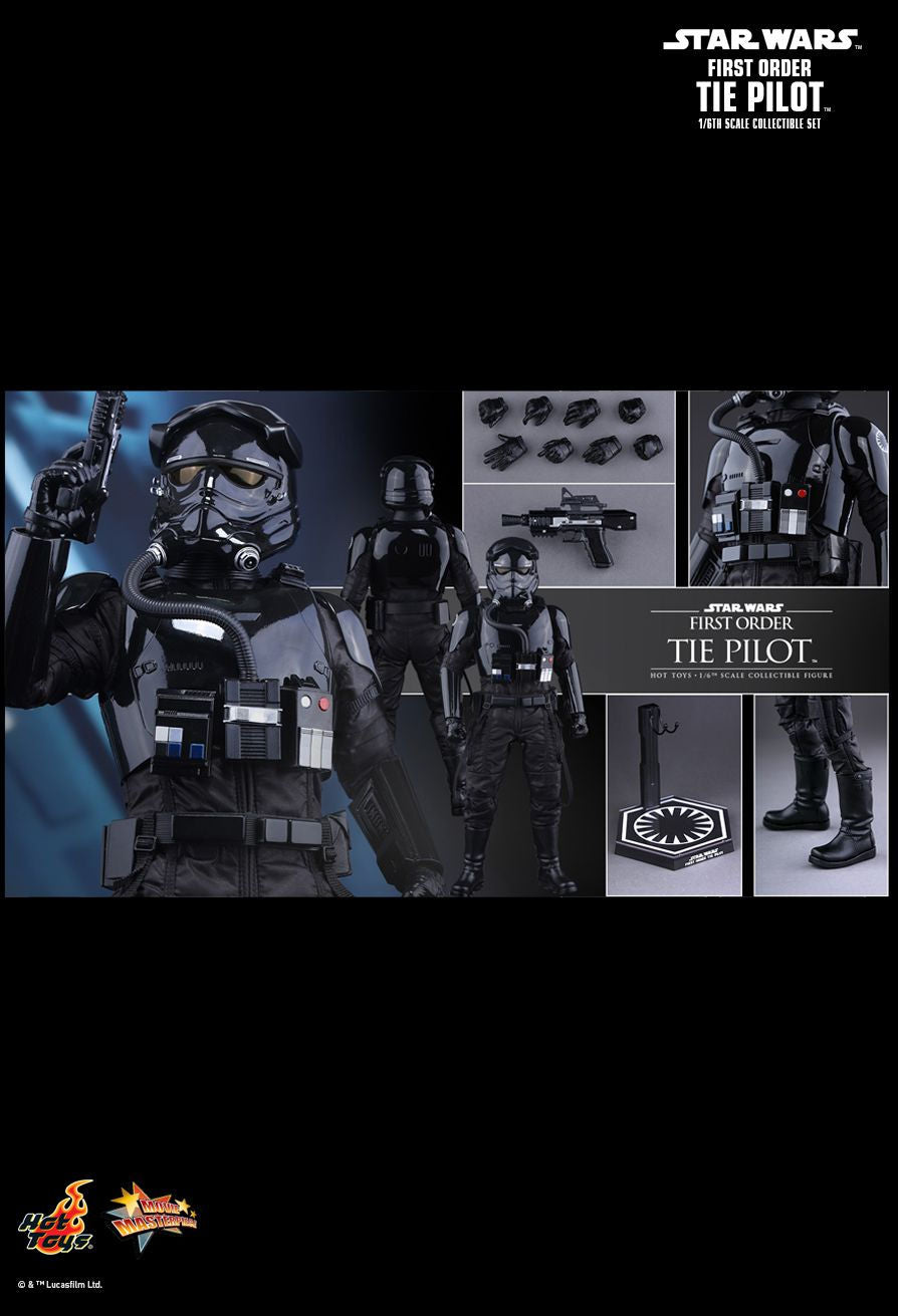 Hot Toys MMS324 - Star Wars : The Force Awakens - First Order Tie Pilot