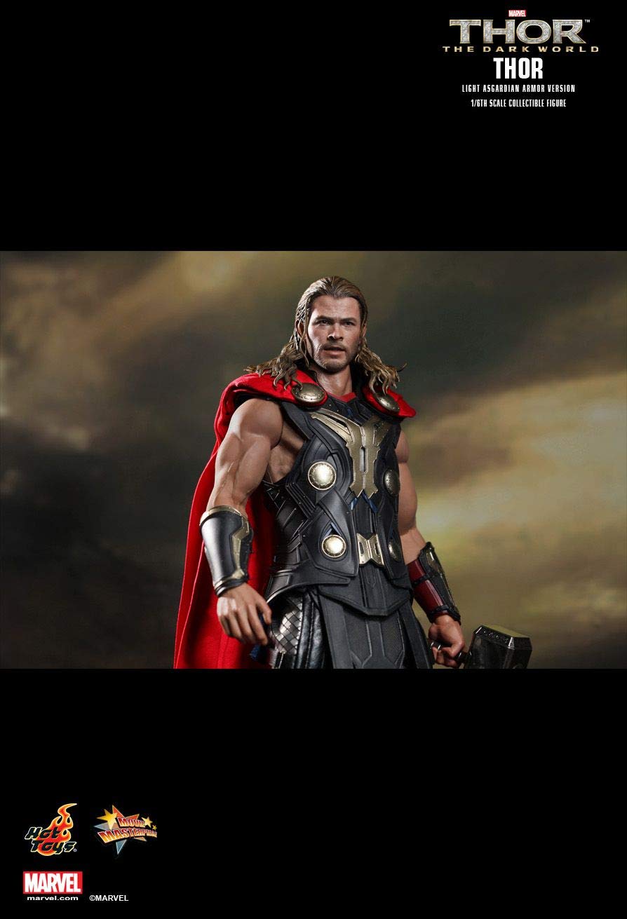 Hot Toys MMS225 - Marvel Comics - Thor : The Dark World - Thor Light Asgardian Armor Version