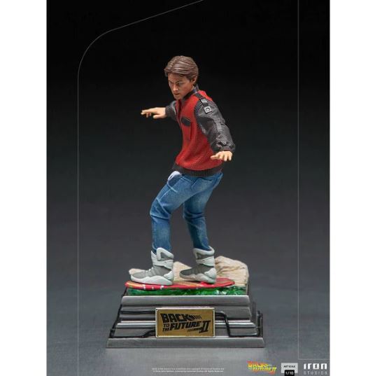 Iron Studios - Back To The Future - Marty McFly on Hoverboard
