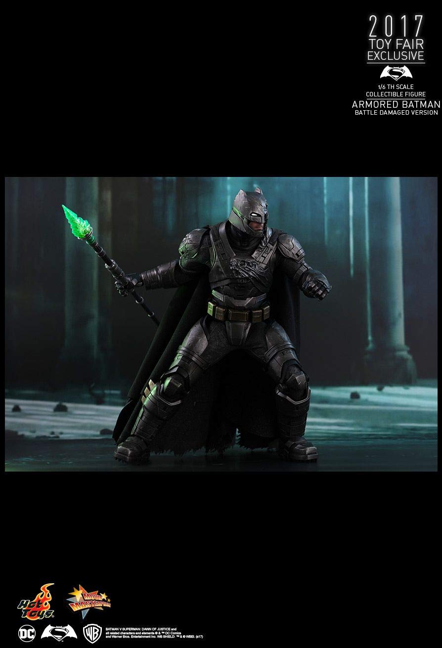 Hot Toys MMS417 - DC Comics - Batman Vs Superman : Dawn Of Justice - Armored Batman Battle Damaged Version