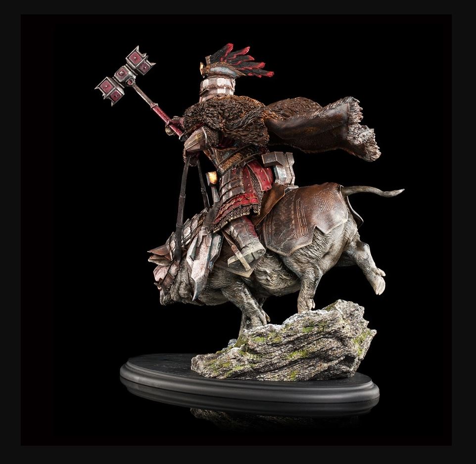 Weta - The Lord Of The Rings : The Hobbit - Dain IronFoot On War Boar