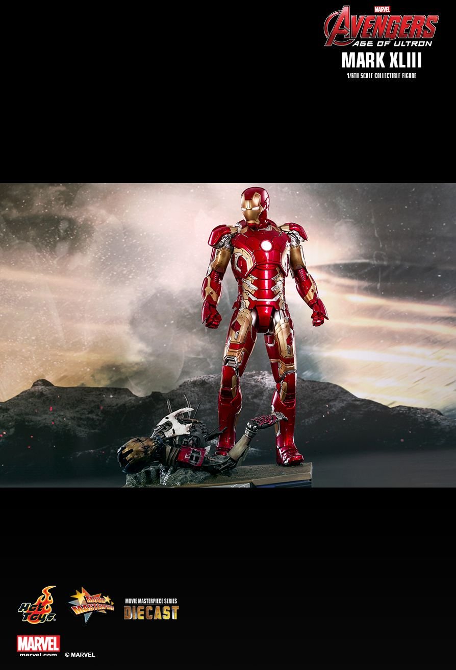 Hot Toys MMS278D09 - Marvel Comics - Avengers : Age Of Ultron - Iron Man Mark 43 Standard Version