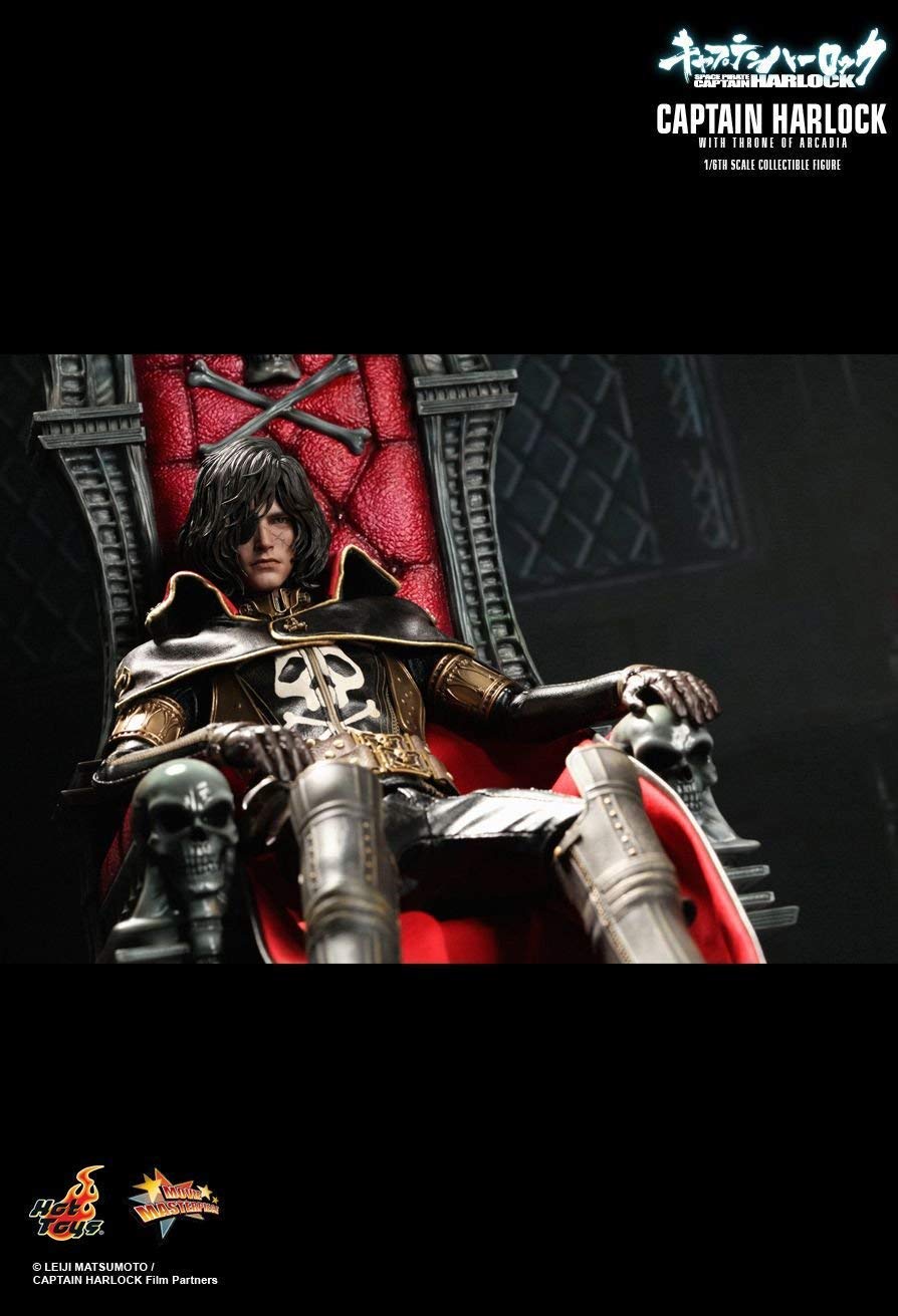 Hot Toys MMS223 - Space Pirate - Captain Harlock & Throne Of Arcadia