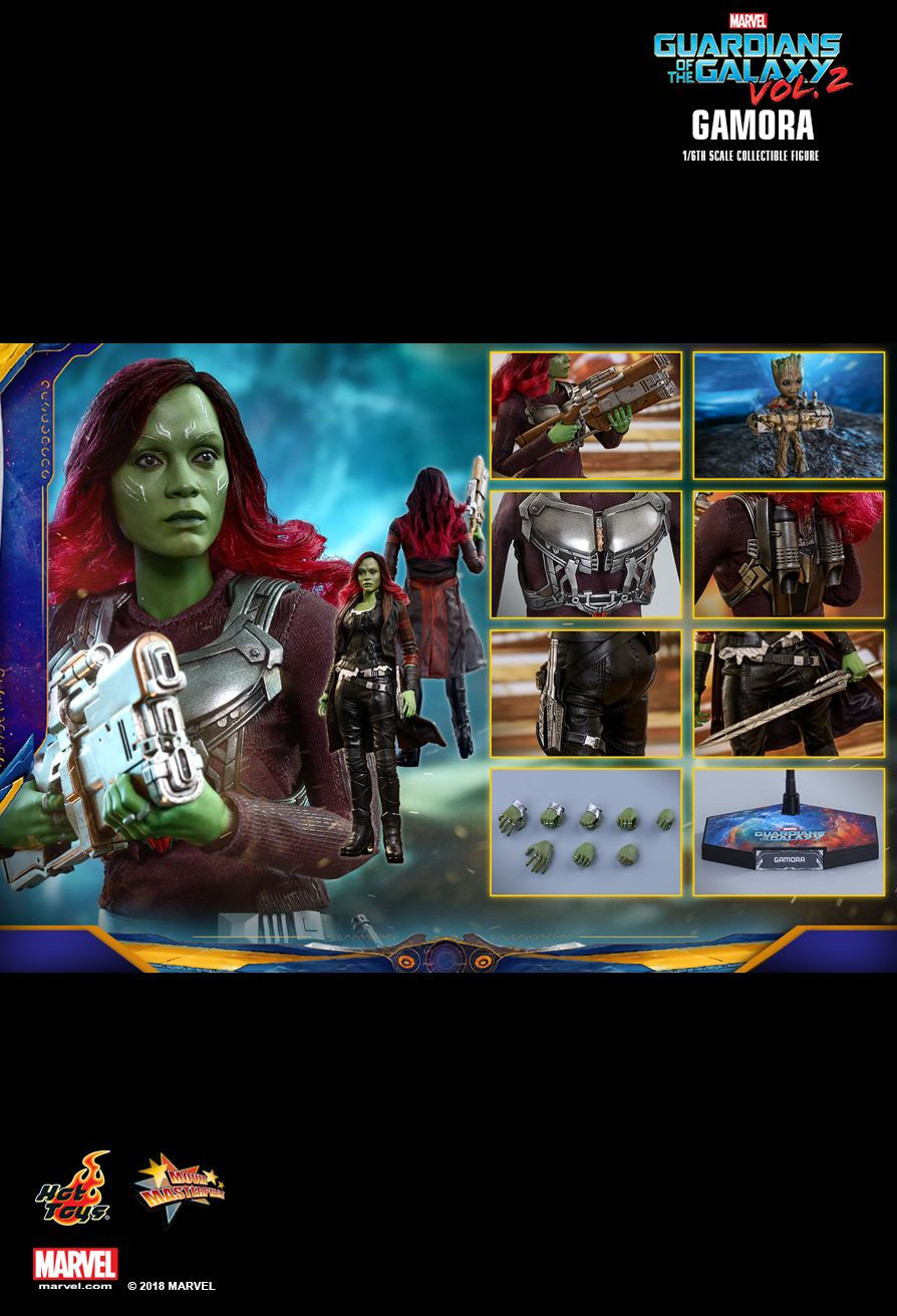 Hot Toys MMS483 - Marvel Comics - Guardians Of The Galaxy Vol. 2 - Gamora