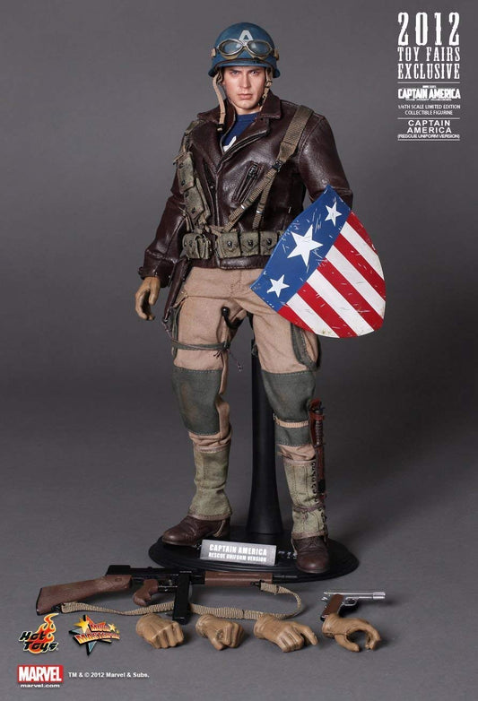 Hot Toys MMS180 - Marvel Comics - Captain America : The First Avenger - Captain America Rescue Uniform Version