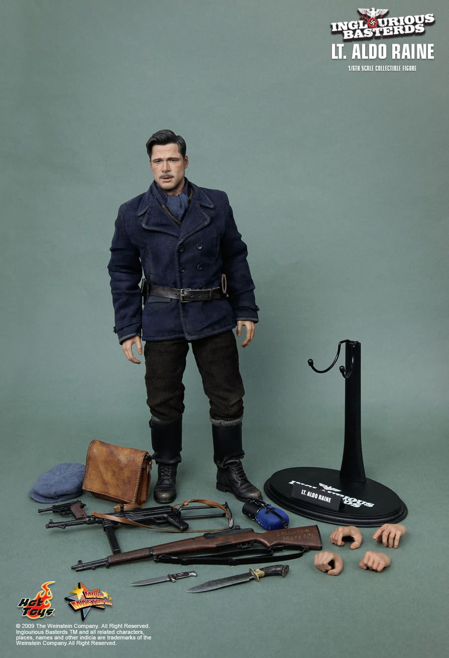 Hot Toys MMS118 - Inglourious Basterds - LT. Aldo Raine