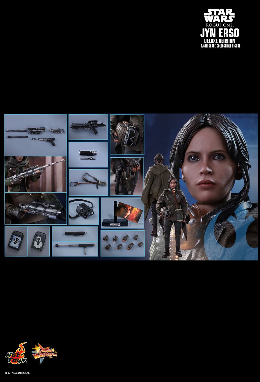 Hot Toys MMS405 - Rogue One : A Star Wars Story - Jyn Erso Deluxe Version