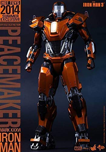 Hot Toys MMS258 - Marvel Comics - Iron Man 3 - Iron Man Peacemaker Mark 36