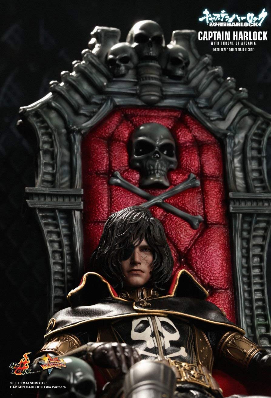 Hot Toys MMS223 - Space Pirate - Captain Harlock & Throne Of Arcadia