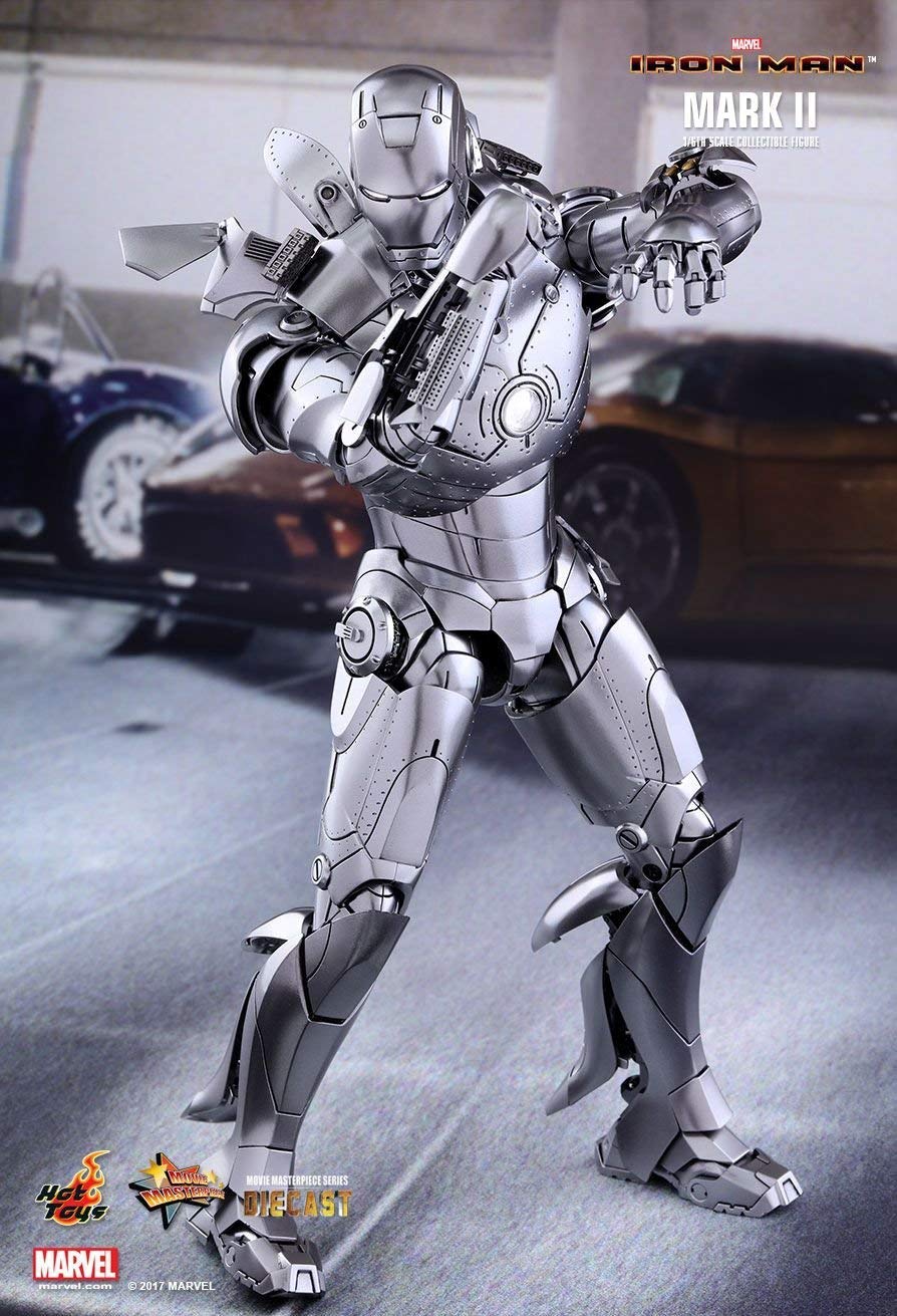 Hot toys iron hot sale man mk2 diecast