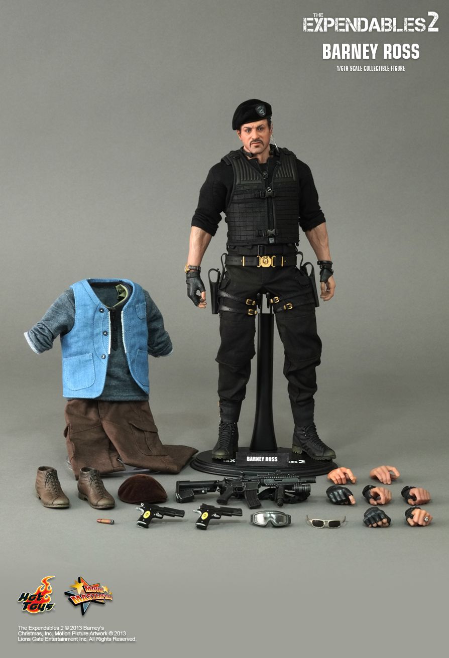 Hot Toys MMS194 - The Expendables 2 - Barney Ross