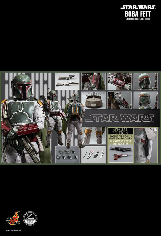 Hot Toys QS003B - Star Wars 6 : Return Of The Jedi - Boba Fett Deluxe Version