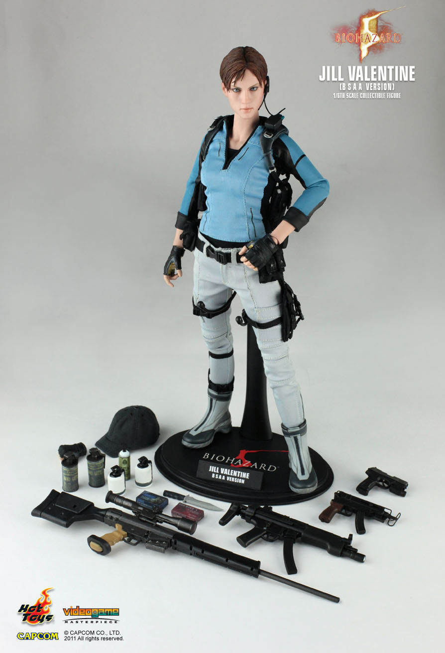 Hot Toys VGM11 - Resident Evil 5 - Biohazard 5 - Jill Valentine B.S.A.A. Version