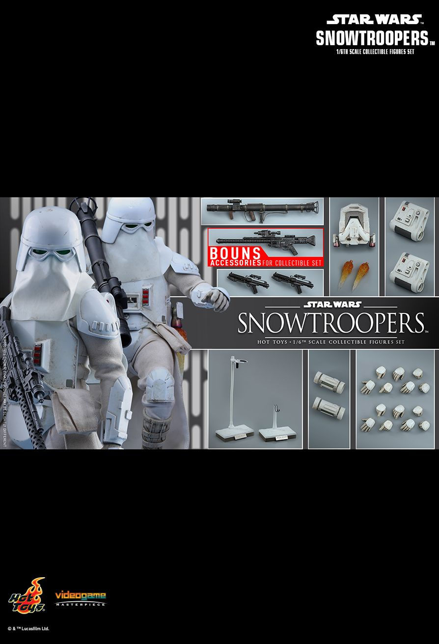 Hot Toys VGM25 - Star Wars Battlefront - Snowtroopers【Back-Order】