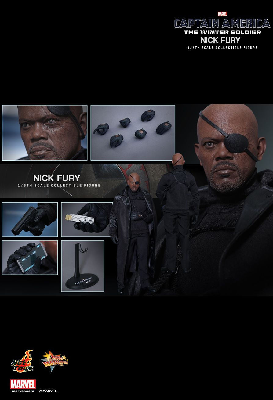 Hot Toys MMS315 - Marvel Comics - Captain America : The Winter Soldier - Nick Fury