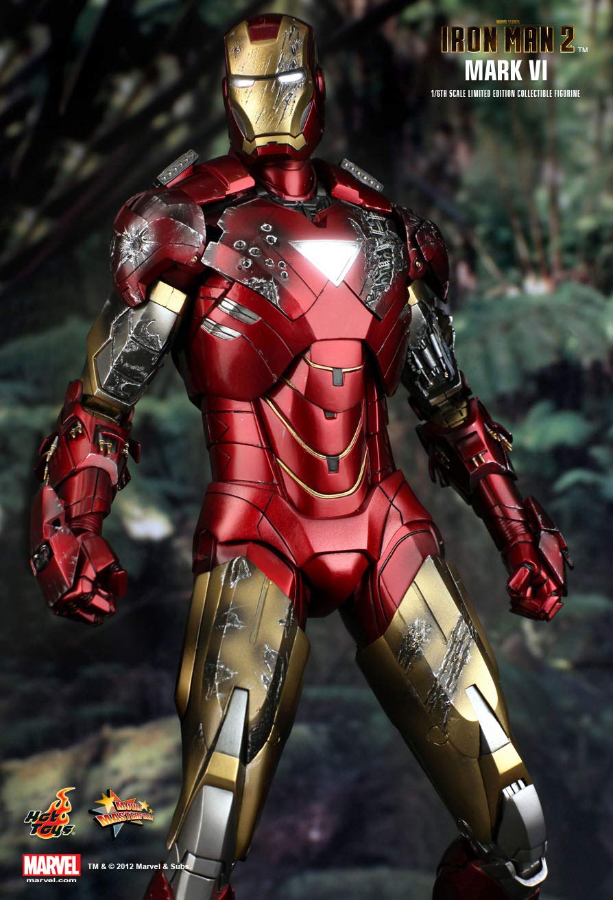 Hot Toys MMS132 - Marvel Comics - Iron Man 2 - Iron Man Mark 6