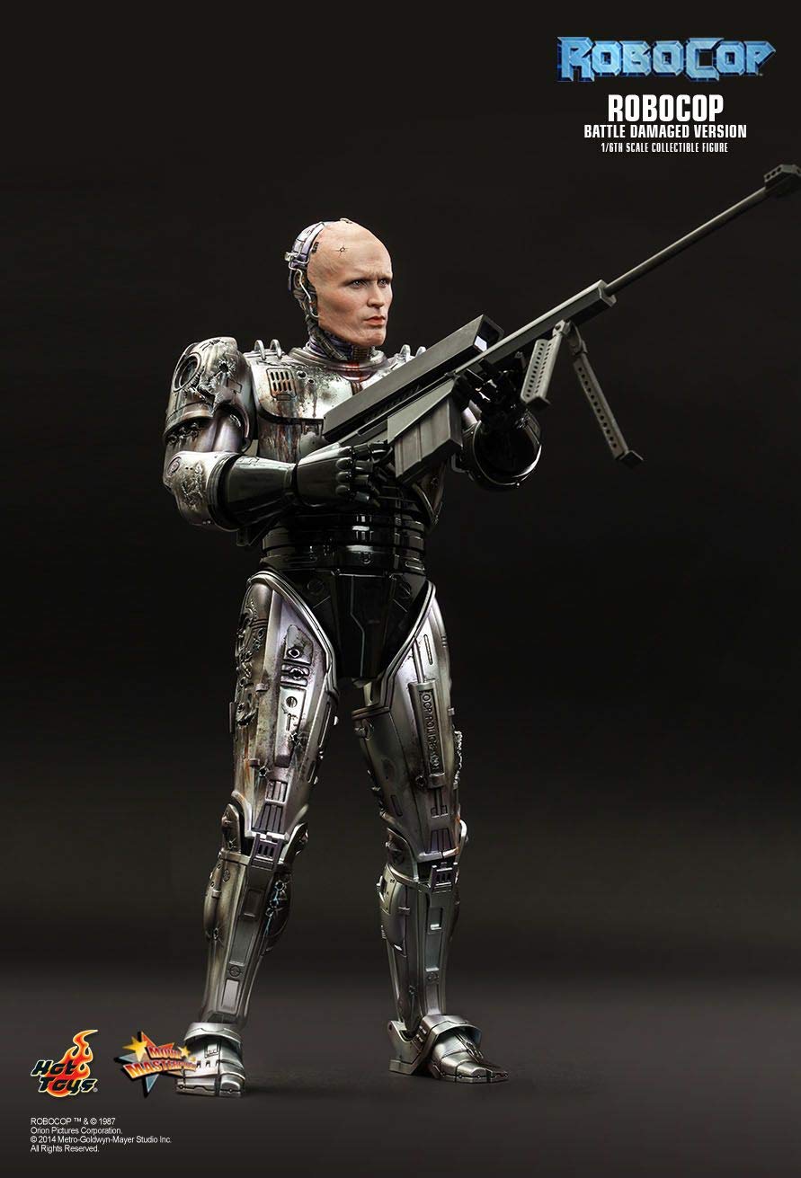 Hot Toys MMS266 - Robocop - Robocop Battle Damaged Version & Alex Murphy