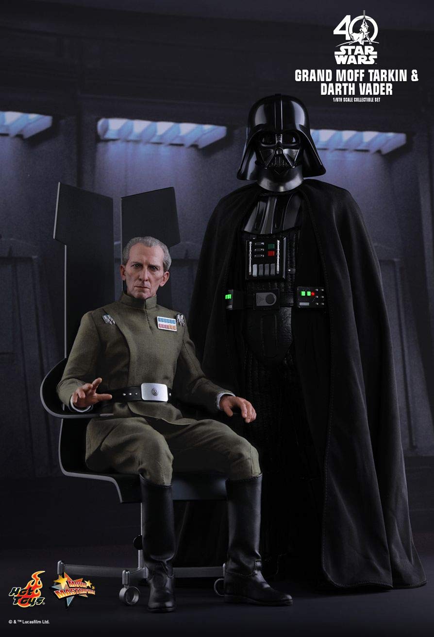 Hot Toys MMS434 - Star Wars 4 : A New Hope - Grand Moff Tarkin & Darth Vader