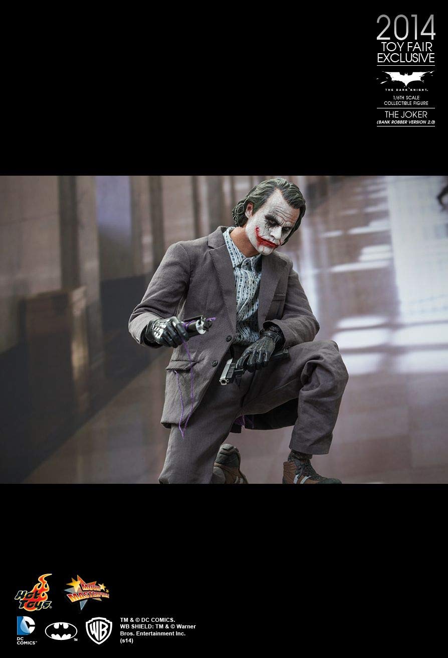 Hot Toys MMS249 - DC Comics - The Dark Knight - The Joker Bank Robber Version 2.0