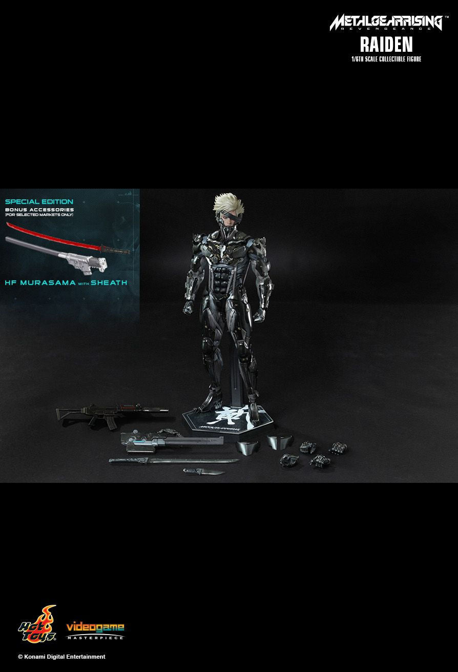 Hot Toys VGM17B - Metal Gear Rising : Revengeance - Raiden Deluxe Version