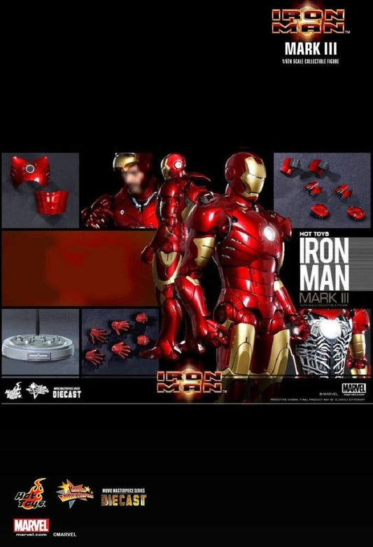 Hot Toys MMS256D07 - Marvel Comics - Iron Man - Iron Man Mark 3 Standard Version