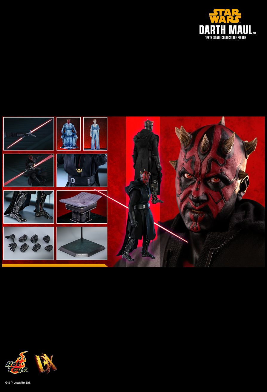 Hot Toys DX18 - Solo : A Star Wars Story - Darth Maul