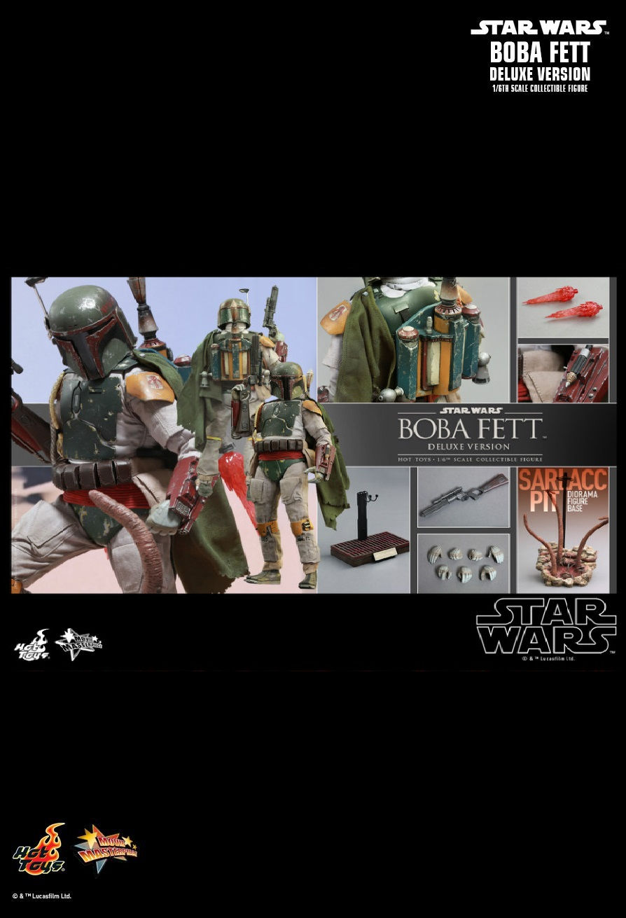 Hot Toys MMS313 - Star Wars 6 : Return Of The Jedi - Boba Fett Deluxe Version