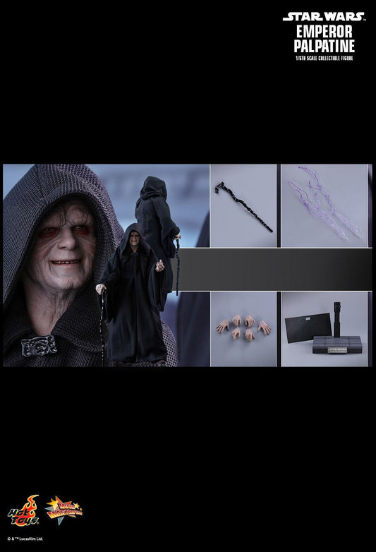 Hot Toys MMS467 - Star Wars 6 : Return Of The Jedi - Emperor Palpatine Standard Version